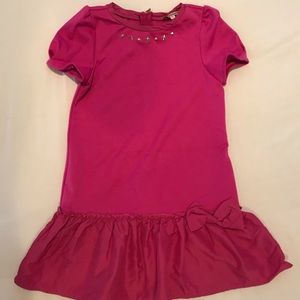 Juicy Couture girls hot pink dress